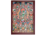 Dharma Poster 21 Taras mit Grüne Tara