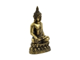 Kleine Akshobhya Buddha Statue Messing 3,5 cm