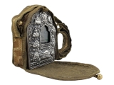 Tibetische Ghau Box mit Manjushree Buddha