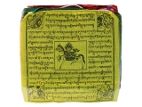 Tibetische Gebetsfahne 25 Fahnen Polyester 20 x 20 cm