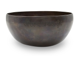 Gravierte Klangschale mit Bodhisattva Manjushri