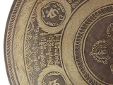 Nepal Gong Doppel Dorje Mantra Gravur