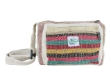 Hanf Schultertasche Umhängetasche bunt gestreift