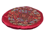 Klangschalenkissen Satin flach 15 cm