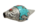 Muschelhorn Dung-Dkar Om Mani Padme Hum