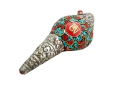 Muschelhorn Dung-Dkar Shankha Om Mani Padme Hum