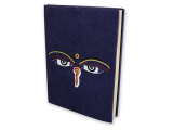 Notizbuch Buddha Augen 15 x 11 cm