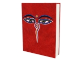 Notizbuch Buddha Augen verschiedene Farben