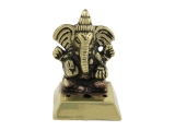 Räucherstäbchenhalter Messing Ganesha