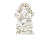 Räucherstäbchenhalter Ganesha weiß