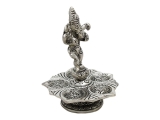 Tanzender Ganesha Räucherstäbchenhalter für Kegel 13 x 10 cm