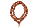 Rudraksha Mala Gebetskette mit Filz