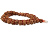 Rudraksha Mala Gebetskette mit Filz