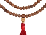 Mala Gebetskette mit Rudraksha Samen 6 mm