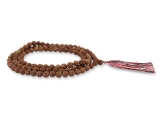 Natürliche Rudraksha Mala Gebetskette 10-11 mm
