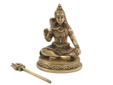 Shiva Statue Messing 10 cm