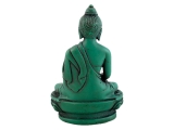 Amitabha Buddha Statue grün 11 cm