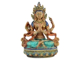 Chenrezig Buddha Avalokiteshvara bemalt
