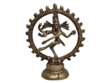 Shiva Nataraja - Messing Statue 10,5 cm