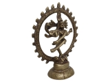Shiva Nataraja - Messing Statue 10,5 cm