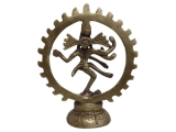 Shiva Nataraja - Messing Statue 10,5 cm