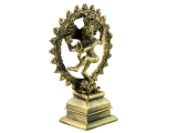 Shiva Nataraj - Messing Statue 6,5 cm