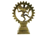 Shiva Nataraj - Messing Statue 6,5 cm