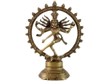 Shiva Nataraja Messing Statue 20 cm