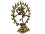 Shiva Nataraja - Messing Statue 16 cm