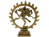 Shiva Nataraja - Messing Statue 16 cm