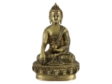Shakyamuni Buddha Statue Messing 27 cm