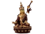 Guru Rinpoche Statue Padmasambhava feuervergoldet 15 cm