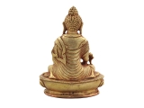 Medizin Buddha Statue Kupfer vergoldet