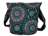 Hippie Goa Sadhu Schultertasche Mandala bestickt