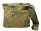 Goa Psytrance Tasche Peace Sonne Om Symbol