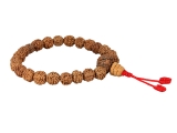 Hand-Mala Gebetskette - Rudraksha
