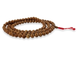 Indische Bodhisamen Mala Gebetskette mit 108 Bodhi Samen