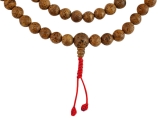 Indische Bodhisamen Mala Gebetskette mit 108 Bodhi Samen