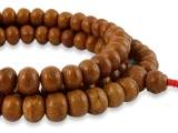 Bodhi Mala mit 108 braunen Bodhi Samen