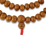 Bodhi Mala mit 108 braunen Bodhi Samen