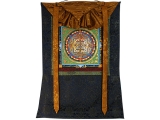 Thangka Kalachakra Mandala - Rad der Zeit