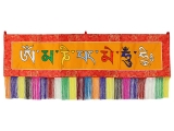 Tibetischer Wandbehang - Om Mani Padme Hum