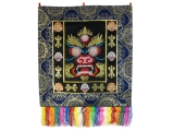 Tibetischer Wandbehang Black Mahakala
