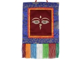 Tibetischer Wandbehang - Buddha Auge